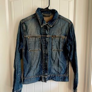Vintage Wrangler Denim Zip Up Coat